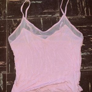 2 Mesh Cami Tank Tops